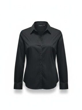 Banana Republic Classic Button-Down Shirt – Black